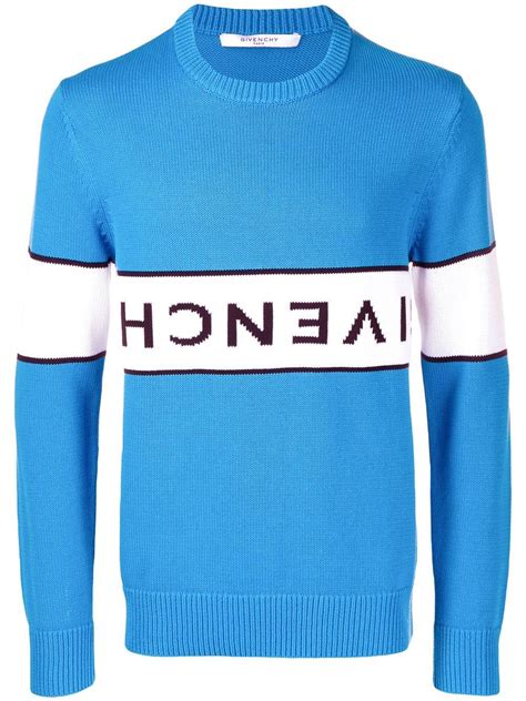 givenchy blue sweater|Givenchy sweaters for men.